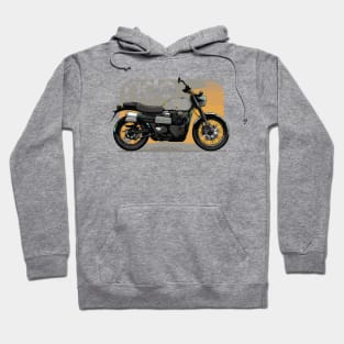 Ride triumph scrambler 900 cyber Hoodie